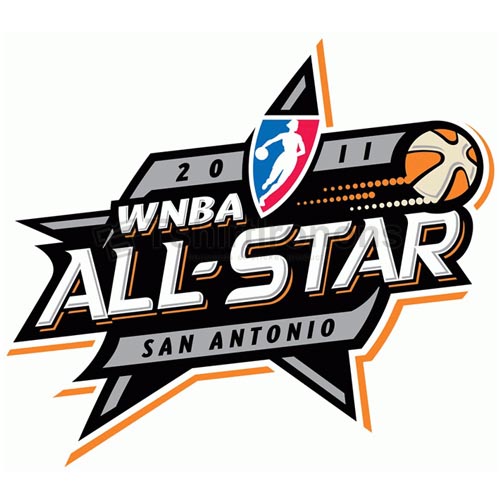 WNBA All Star Game T-shirts Iron On Transfers N5712